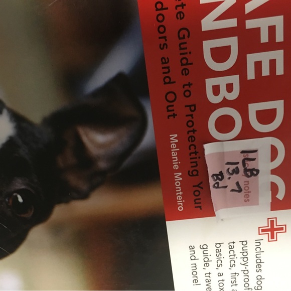 THE SAFE DOG HANDBOOK by Melodie  Monteiro spiral-bound hardback EUC - Picture 10 of 12